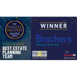 best estate planning team - brachers - the probate industry awards logo