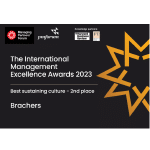 the international management excellence awards 2023 best sustaining culture 2nd place