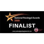 National Paralegal Awards 2020 – Paralegal of the Year – South (Michael Cressey)