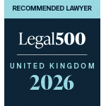 Legal 500 – Recommended Lawyer 2026